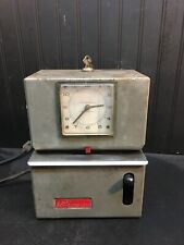 Lathem 2121 Manual Punch Clock With Key Working , Needs New Ink ,  picture