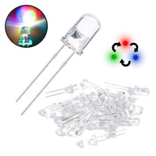 50 - 1000 pcs F5 5mm LED Diode RGB Red Green Blue Fast Flashing Colorful DIY Kit picture