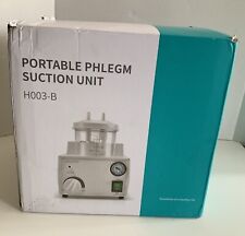 Portable Phlegm Suction Unit Emergency Medical Vacuum Aspirator Machine H003-B picture