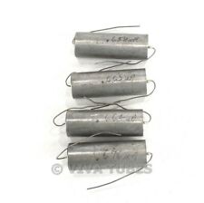 Vintage Lot of 4 Paper-In-Oil Capacitors 0.68 uf 400 VDC picture