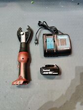 Burndy Hydraulic MD PAT  Patriot handheld Crimper 6 Ton battery and charger set picture