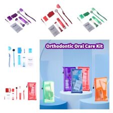 8 Pcs/Set Dental Orthodontic Oral Care Kit Brush Toothbrush Interdental Floss picture