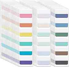 18 Colors 360pcs Sticky Index Tabs, Large Book large 18 Color-360pcs picture