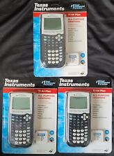 Lot of 3 Brand New Sealed Texas Instruments TI-84 Plus Graphing Calculator Black picture