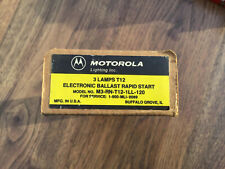 NEW MOTOROLA 3 Lamps T12 Ballast Rapid Start M2-RN-T12-1LL-120 120V 60 Hz picture