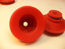 QTY 2 - Piab B40 suction cup Silicone, Red, New picture
