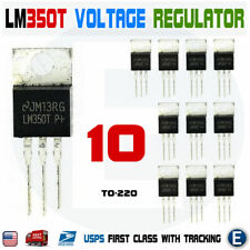 10pcs LM350T 3.0A Adjustable LM350 Output Positive Voltage Regulator TO-220 NS picture