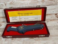 Vintage MIKROTEST Thickness Gauge ELEKTROPHYSIK-KÖLN With Case Made In Germany picture