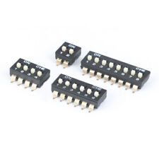 SMD DIP Switch 2.54mm Pitch DIP DIL Switch SPST Gold-plated 1 ~ 8P Toggle Switch picture