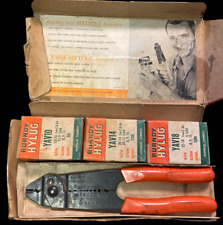 Vintage Hydent Hytool Burndy Crimping Kit #11 Rare picture