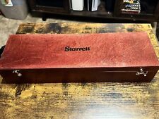 Starrett Machinist Level 12” Base With Case picture