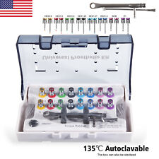 Universal Dental Implant Screw Removal Kit/Screw Driver kit Autoclavable Tool US picture