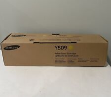 Genuine Samsung CLT-Y809S Toner Cartridge, MultiXpress CLX-9201NA / New Open Box picture