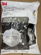 3M 9502+ KN95 Particulate Respirator Masks, Genuine Brand-new Pack of 50 Masks  picture
