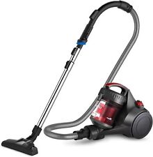 Eureka Bagless Canister Vacuum Cleaner, Lightweight Vac for Carpets , Red picture