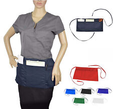 Cleaning Waist Half Bib Apron Kitchen Heavy Duty 3 Pocket Dining Cooking 6 Color picture