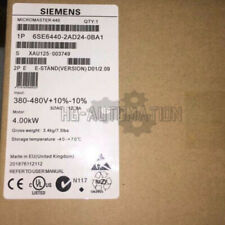 1-piece Unopened New Siemens 6SE6440-2UD24-0BA1 380V 4KW 6SE6 440-2UD24-0BA1 ZX picture