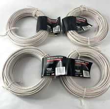 Qty. (1) Carol Thermostat Wire 18/5 18 Gauge 5 Conductor ETL 18-5 100 Feet white picture