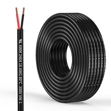 16 Gauge 2 Conductor Electrical Wire 16AWG Stranded PVC Cord Oxygen-Free, Copper picture