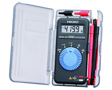 Hioki 3244-60 Card HiTester and Digital Multimeter, 41.99 Megaohms Resistance, picture