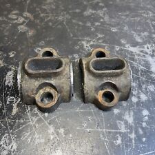 Antique Nelson Brothers Crank Main Caps Bearings Hit Miss Engine P30 picture