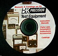 Over 150 - B&K BK Precision Manuals, Schematics & Catalogs (pdf files) on CD picture