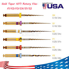6Pcs Dental Endodontic Endo Files X-Pro Gold Taper NITI Rotary Tip Assorted 25mm picture