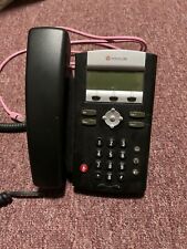 Pre-owned Polycom SoundPoint IP VOIP 330 Phone 2201-12330-001 w/ Handset & Stand picture