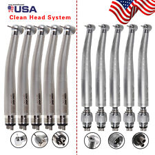 1-5X Dental High Speed Push Turbine Handpiece 4Hole /Quick Coupler fit NSK ns picture