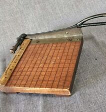 Vintage Bradley Paper Cutter Small Wood picture