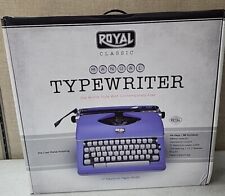 NEW Royal Classic Retro Manual Typewrite Purple Mint 79119Q picture