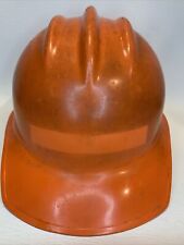 Vintage Bullard Hard Boiled 302 Orange Mining Hart Hat Made In The USA picture