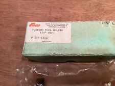 Enco Lathe Turning Tool Holder 1/4” Str. , NOS, Never Used In Original Box, Pics picture