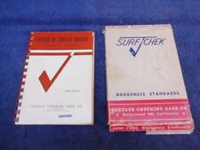 Vintage Surf-Chek Roughness Standards Surface Gage USA 1968 picture