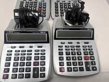 Lot of 4Canon P23-DVH Printing Calculator .tested .AC adapter included picture
