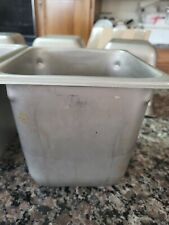 Vollrath Stainless steel food NSF warming container 6x6