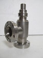 Varian 951-5027 All-Metal Bakeable Manual Right-Angle Vacuum Valve 2.75