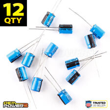 12 x Lelon 100uF/MFD 50V ±20% 85C Radial-lead Electrolytic Capacitor 2721044 NEW picture