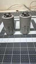 2 X Nichicon 10000uF 45 WV 85C Capacitor 25-263 Positive Red Used Works 🔥 picture