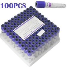 Vacuum Blood Collection Tubes EDTA Tubes 12 x 75mm, 2mL, 100pcs,Sterile,Hospital picture