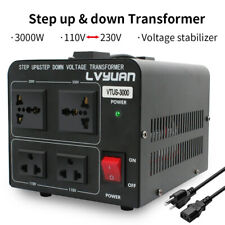 3000W 110V-220V 220V-110V Transformer Step Up Down Voltage Converter US Plug picture