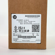 New Sealed AB 25A-D010N104 523 4kW 5Hp AC Drive 25A-D010N104 Fast Shipping picture