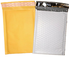 Kraft or Tuff Bubble Mailers Choose Size & Quantity 1- 3000 Available #0 4x7 CD picture
