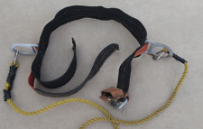 Vintage Klein Tools Model 5447  Sz Large Lineman's Climbing Safety Harness Belt picture