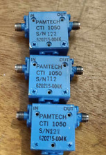 Pamtech CTI 1050 RF Isolators lot of 3 picture