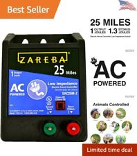 25 Mile AC Electric Fence Charger - Powerful Energizer for Livestock & Predators picture