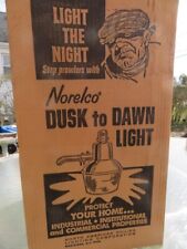 NEW Norelco DUSK to DAWN Barn LIGHT Mercury Vapor Lamp VINTAGE (Lot of 2) picture