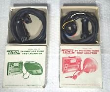 2 EICO TV Picture Tube Test Adapter Lot Model CRA & CRA 110 - Vintage picture