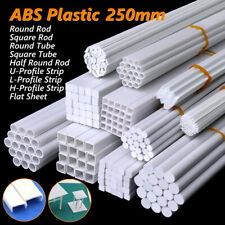 ABS Styrene Plastic Tube Strip Round/Square/Angle Rod Sheet Building Model DIY picture