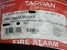Southwire/Tappan F40021 18/2C Solid Riser Fire Alarm Cable FPLR CMR Red /100ft picture